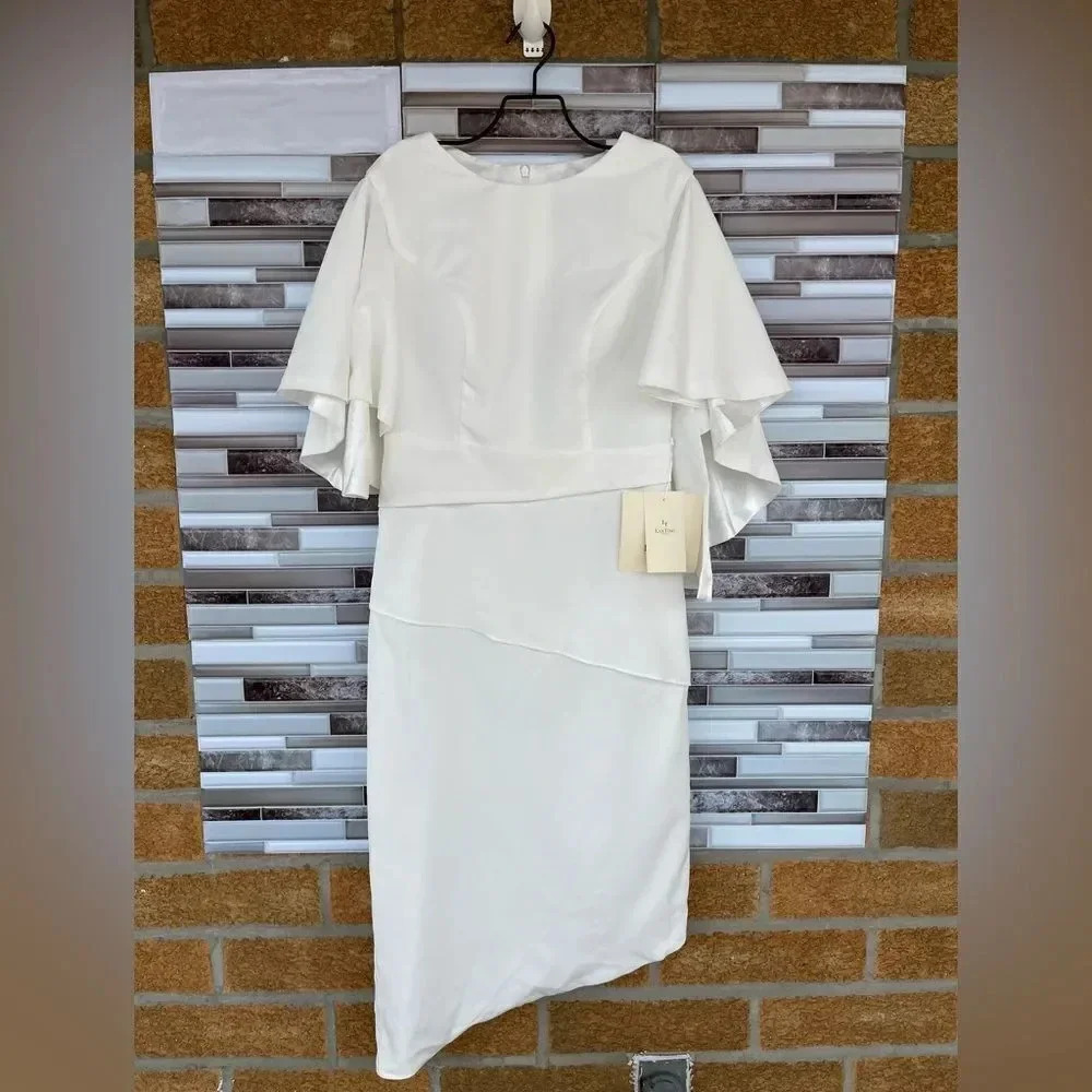 LAN TING BRIDE OFFWHITE DRESS SMALL